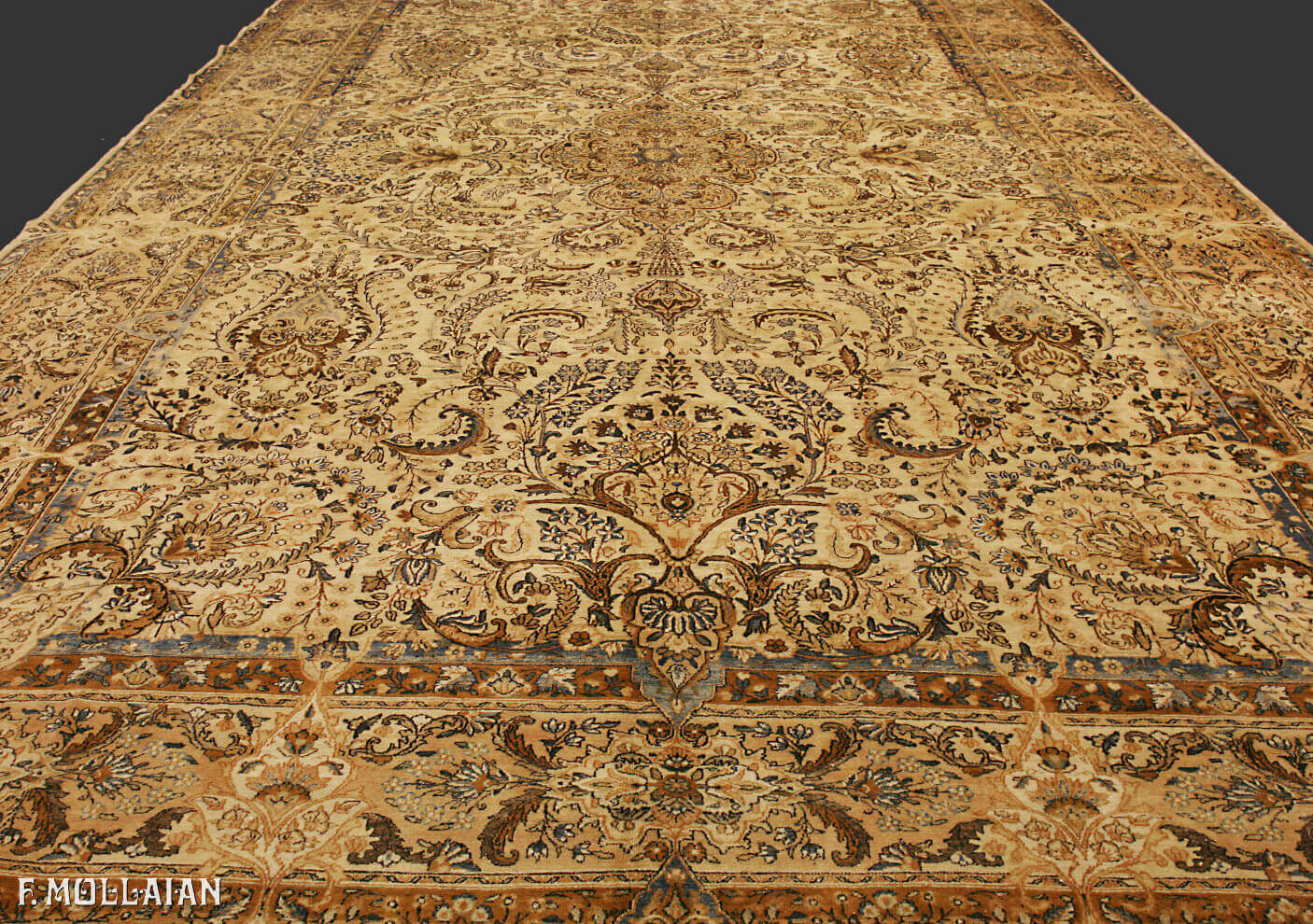 Antique Persian Kerman Carpet n°:55753202